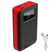 10,000mAh Dual-USB Portable Power Bank with LCD Display