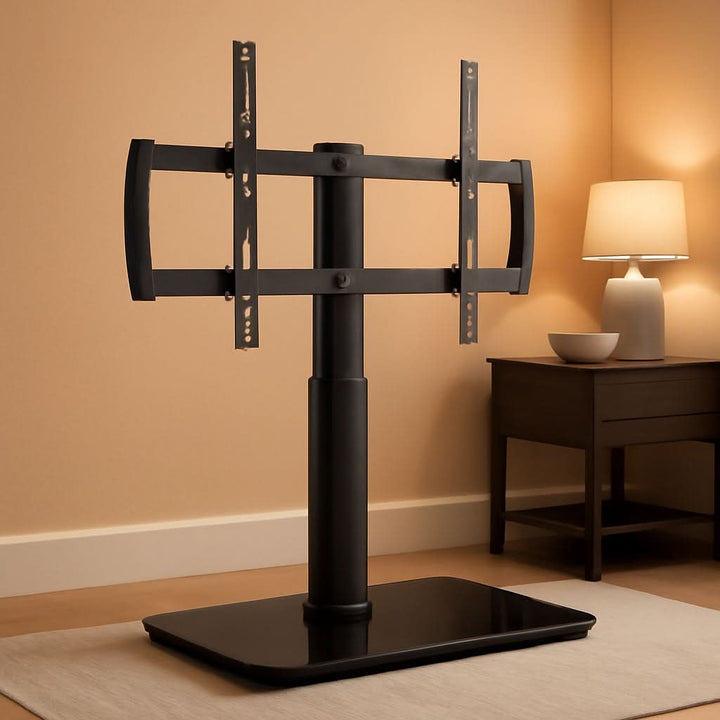 Universal Swivel TV Stand For 32 To 65 Inch TVs With 80 Degree Swivel