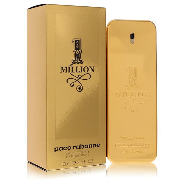 1 Million by Paco Rabanne Eau De Toilette Spray 3.4 oz (Men) – Fragrance