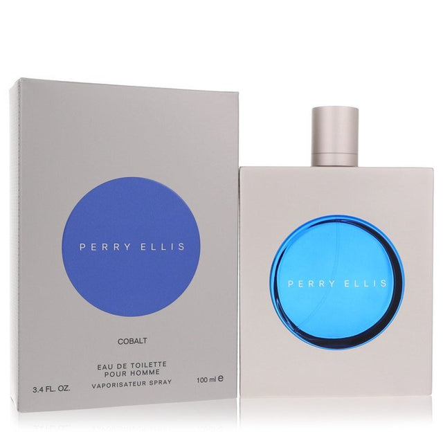 Perry Ellis Cobalt by Perry Ellis Eau De Toilette Spray 3.4 oz (Men)