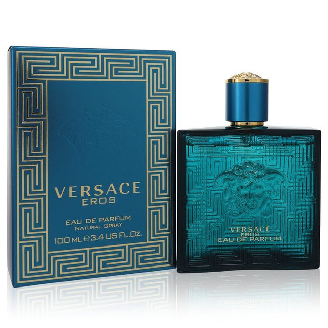 Versace Eros by Versace Eau De Parfum Spray 3.4 oz (Men) – Fragrance