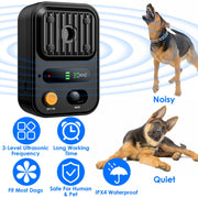 Rechargeable Ultrasonic Anti-Bark Device with 3 Frequencies