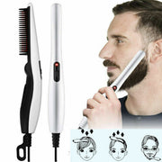 Fast-Heating Hair & Beard Straightening Comb