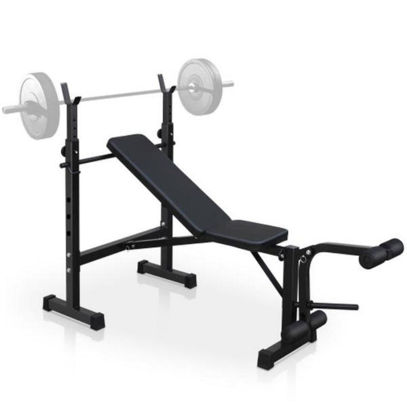 Olympic Weight Bench with Squat Rack for Home Gym