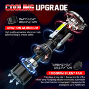 H4/9003 LED Headlight Bulb Pair for Toyota Tacoma 2000–2015 – product detail 5
