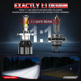 H4/9003 LED Headlight Bulb Pair for Toyota Tacoma 2000–2015 – product detail 2