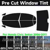 Precut Window Tint Kit for Honda Civic Sedan 2006–2011 – featured product image