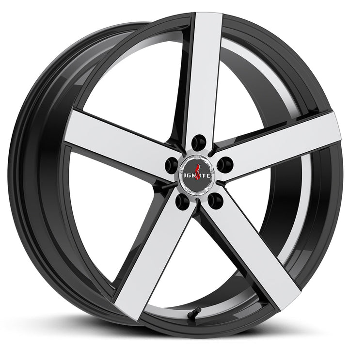 Spark Gloss Black Machined