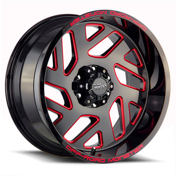 M19 Gloss Black Candy Red Milled