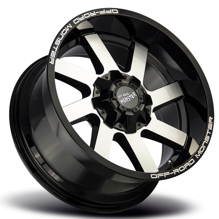 M80 Gloss Black Machined