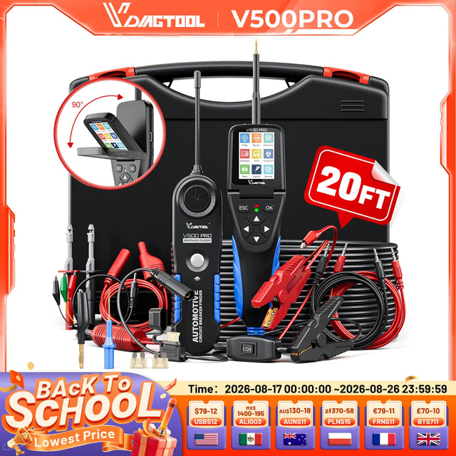 VDIAGTOOL V500PRO Automotive Power Probe with Multimeter & Oscilloscope