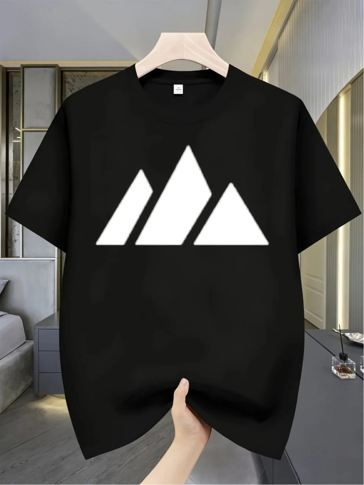 Men’s Funny Graphic T-Shirt – Casual Summer Crew Neck