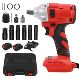1000 N·m Brushless 1/2-Inch Cordless Impact Wrench Kit for Auto Repair – product detail 7
