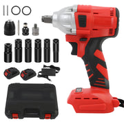 1000 N·m Brushless 1/2-Inch Cordless Impact Wrench Kit for Auto Repair – product detail 7