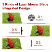 21V Cordless Weed Trimmer & Edger with Battery Options – product detail 5