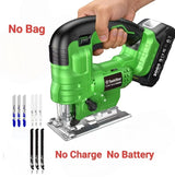 TaskStar Brushless Cordless Jigsaw with 9 Blades & 0–45° Bevel Adjustment – product detail 7