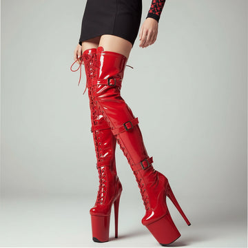 Women's Thigh-High Platform Boots product image