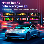 Pair of Programmable LED Car Windshield Displays with App Control – product detail 5