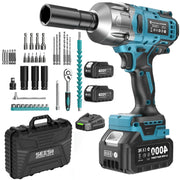 SEESII 1300 N·m 3-in-1 Cordless Impact Wrench, Drill & Screwdriver Kit – featured product image