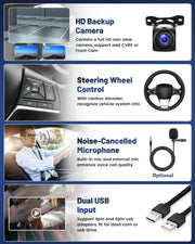 9-Inch Android 15 Car Stereo for Nissan Altima 2013–2018 with CarPlay – product detail 4