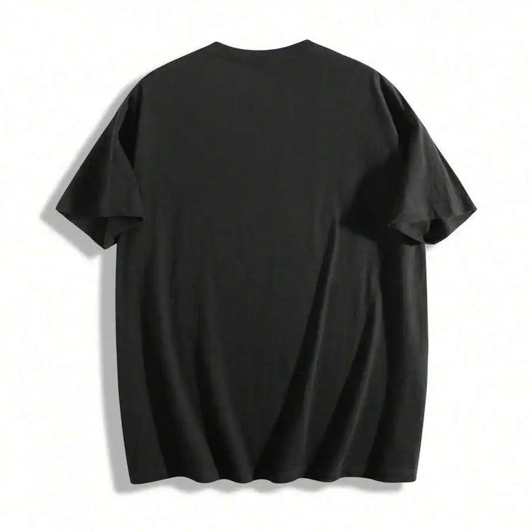 Women's Men Letter Print Short Sleeve T-Shirt Slogan Sorry I'm Late Crew Neck Fashion Daily