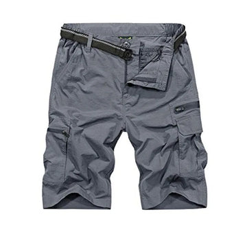 Men's Outdoor Casual Expandable Waist Lightweight Water Resistant Quick Dry Fishing Hiking