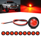 Nilight 10-Piece 3/4-Inch LED Side Marker Light Kit for Truck, RV & Trailer – product detail 10