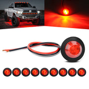 Nilight 10-Piece 3/4-Inch LED Side Marker Light Kit for Truck, RV & Trailer – product detail 10