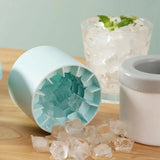 Round Silicone Ice Cube Mold & Bucket for Cocktails and Everyday Drinks – product detail 4