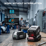 SEESII Cordless Ratchet & 1000 N·m Impact Wrench Kit with 21V Battery – product detail 6