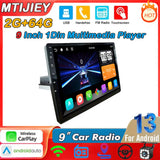 MTIJIEY 9-Inch Android 13 Car Stereo with Wireless CarPlay, GPS & 2+64GB – featured product image
