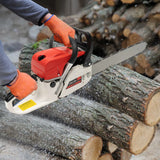 52cc 20-Inch Gas Chainsaw, 7500 RPM Heavy-Duty Cutting Kit with Tool Bag – product detail 2