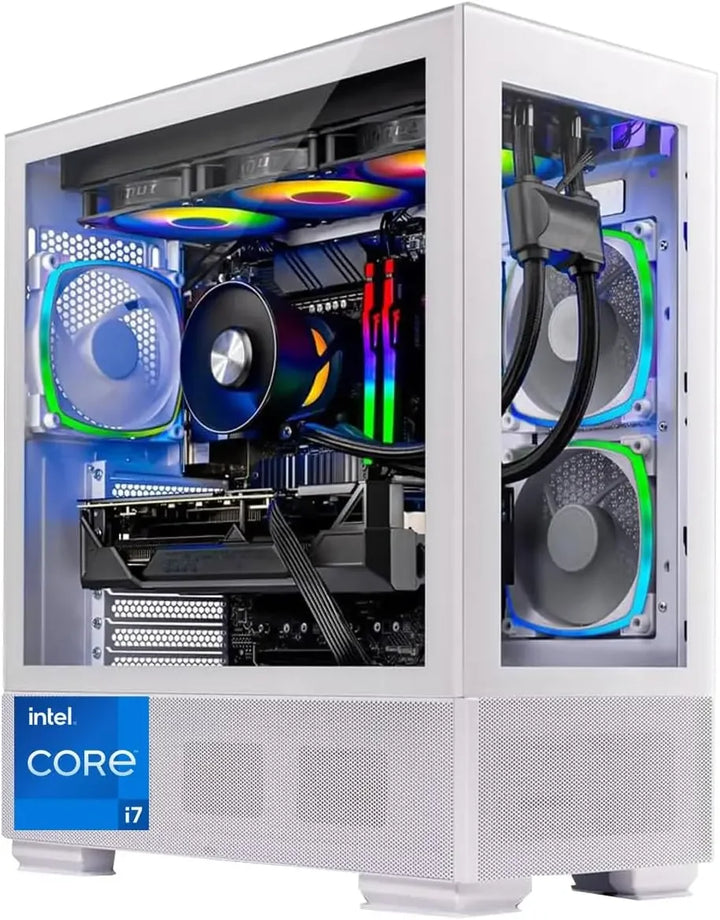 Skytech Azure Gaming Desktop – Core i7, RTX 4070 SUPER, 32GB RAM