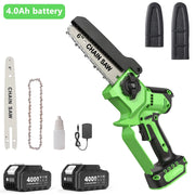 TaskStar 6/8-Inch Brushless Mini Chainsaw with Dual 4000mAh Batteries – product detail 9