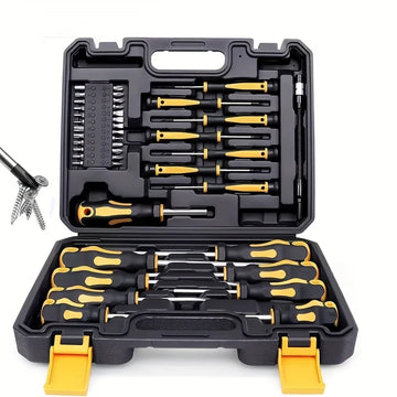 43-Piece Magnetic Screwdriver Set with Precision, Torx, Hex & Phillips Drivers – featured product image