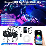 5-in-1/9-in-1 RGB Car Ambient Light Kit with App & Music Sync – featured product image