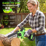 TaskStar 6/8-Inch Brushless Mini Chainsaw with Dual 4000mAh Batteries – product detail 8