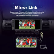 6.9-Inch Single-DIN Touchscreen Car Stereo with Wireless CarPlay & Bluetooth – product detail 3