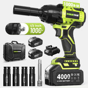 Robustrue 1000 N·m Brushless Cordless Impact Wrench Kit – featured product image