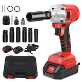 1000 N·m Brushless 1/2-Inch Cordless Impact Wrench Kit for Auto Repair – featured product image