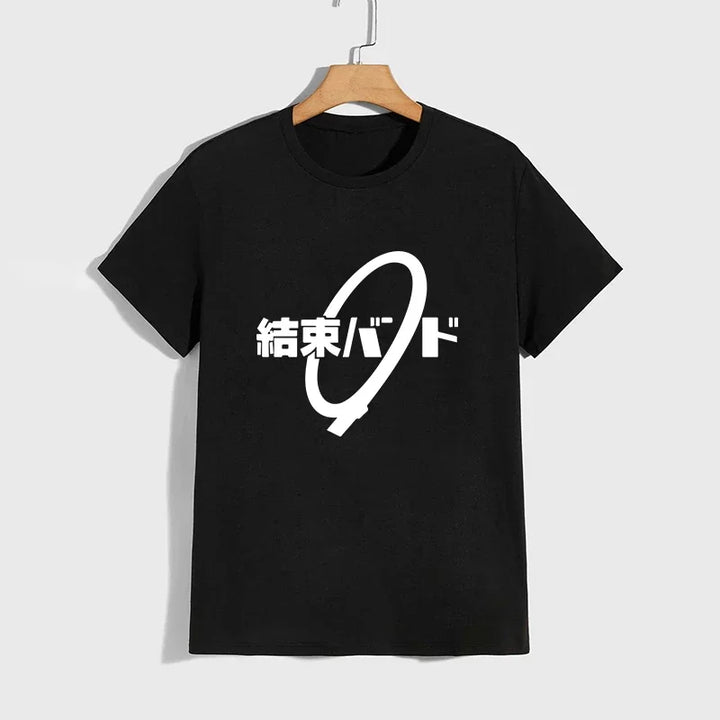 Unisex Anime Band Cotton Graphic T-Shirt – Casual Tee