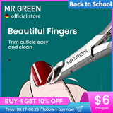 MR.GREEN Stainless-Steel Cuticle Nippers for Manicure & Pedicure – featured product image