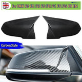 Carbon Look Wing Mirror Cover For BMW F21 F20 F30 F31 F32 2 3 4 Series 220i 320i 420i F36 X1 E84 F87 Rearview Mirror Covers Cap product image
