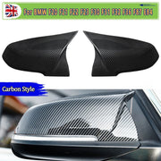 Carbon Look Wing Mirror Cover For BMW F21 F20 F30 F31 F32 2 3 4 Series 220i 320i 420i F36 X1 E84 F87 Rearview Mirror Covers Cap product image