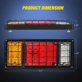 Nilight LED Trailer Tail Light Kit with Brake, Turn & Reverse Lights – product detail 2