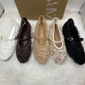 Women's Closed-Toe Embroidered Mary Jane Sandals product image