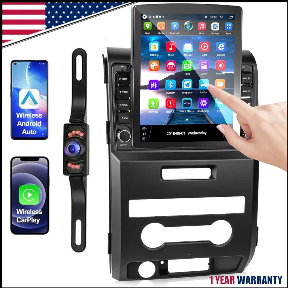 9.7-Inch Android 13 Car Stereo for Ford F-150 2009–2014 with CarPlay – featured product image