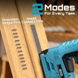 SEESII 18-Gauge Cordless Brad Nailer & Stapler with 1,000 Brad Nails – product detail 3