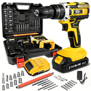 21V Cordless Drill/Driver Kit with 2-Speed Control, LED & Battery Options – product detail 6