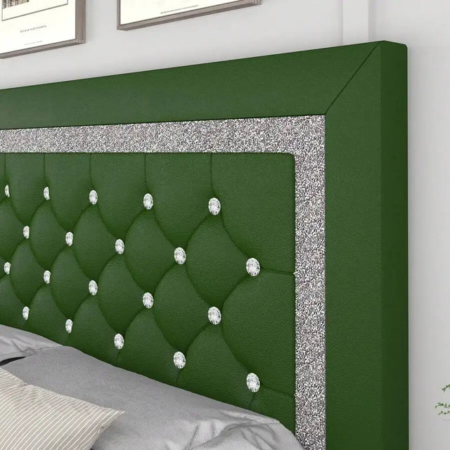 HOMBCK Twin/ Full/ Queen/ King Size Bed Frame